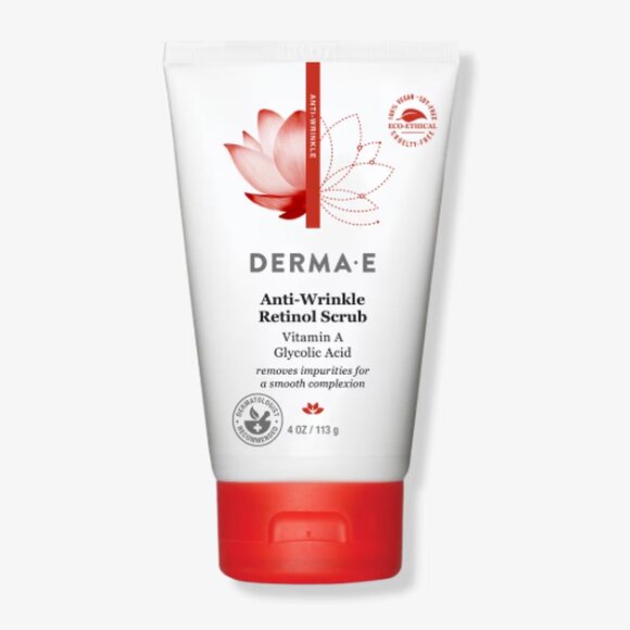 NEW DERMA E Anti-Wrinkle Scrub - Picture 1 of 8